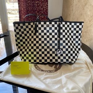 Michael Kors Checkered Tote